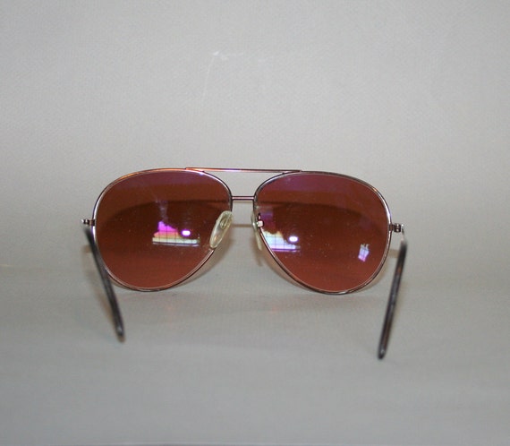 80s Serengeti Drivers Sunglasses Copper 5137 Aviators 