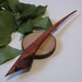 Shawl pin. Hair pin. For scarves, cowls, crochet or your fabric art creations. Made of Juniper wood.
