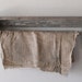 Reclaimed Barn Wood Shelf w/ Quilt Rack