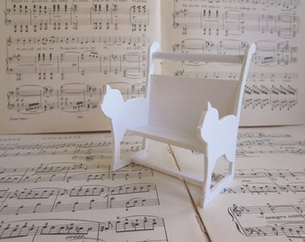 Shabby Chic Furniture Cat Bench
