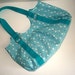 Blue and White Handbag - Clearance