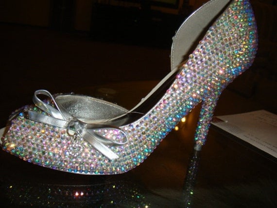 muguan rhinestone shoes