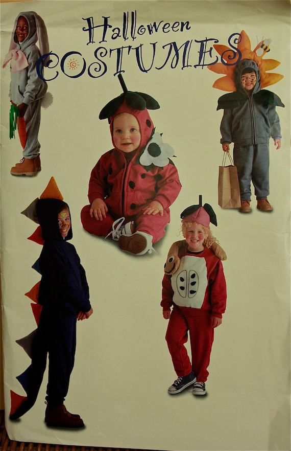 Items similar to 1990s Lands End Halloween Costume Pattern 3027 Uncut