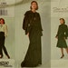 Vogue Oscar de la Renta Designer Skirt or Pants Pattern 1283 from the year 1993 Uncut and Factory Folded Sizes 14 to 18