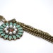 SALE 30" Flower and Tassel Necklace
