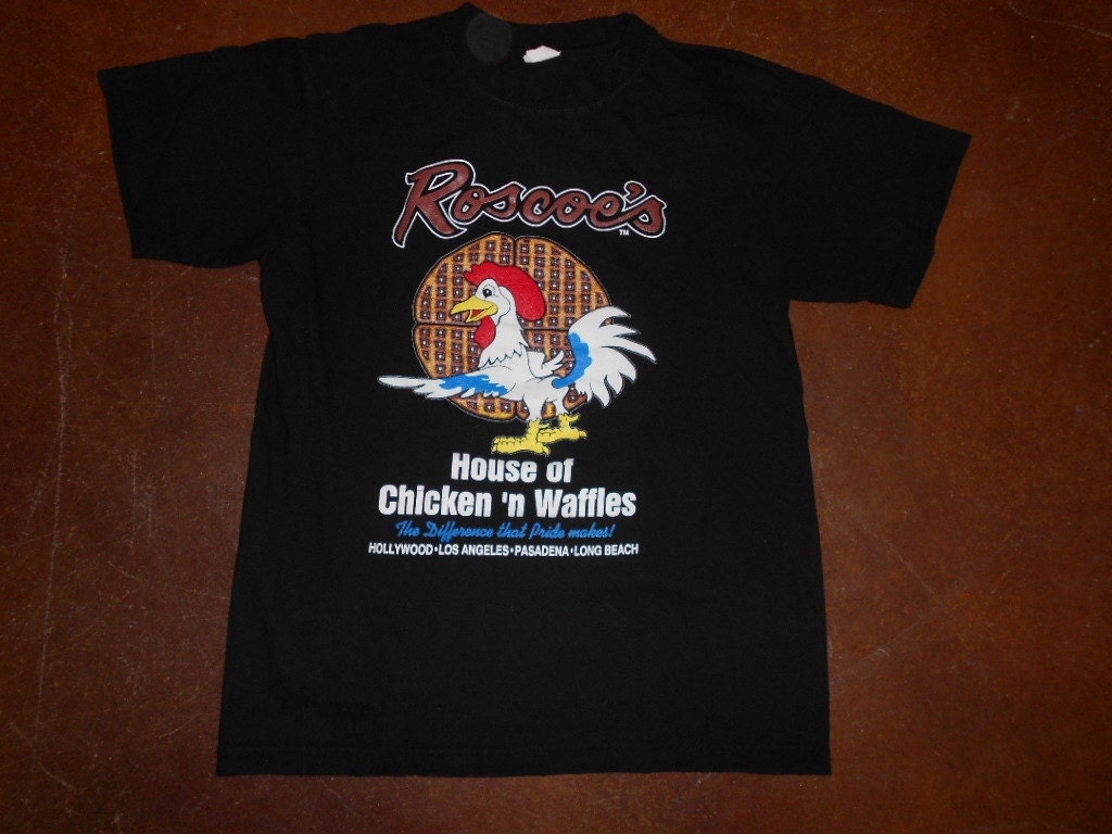 roscoes chicken and waffles t shirt