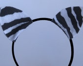 Zebra Ears Headband