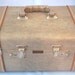 Vintage Retro 1940's GLOBESTER by CROWN Travel Train Suitcase