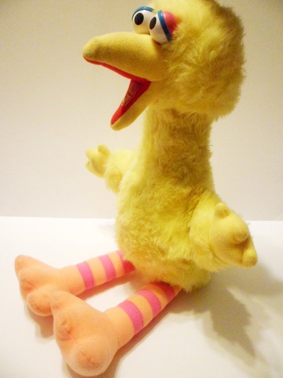 talking big bird stuffed animal