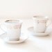 SALE 10% 0FF - Vintage coffee cups - set of 2