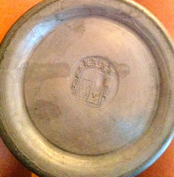 Set of 5 English Pewter Measures