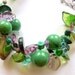 Necklace, turquoise, coconut, coral, malachite, amazonite RESERVATION