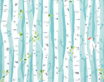 SALE! 1/4m Backyard Baby - Birch Forest - Michael Miller
