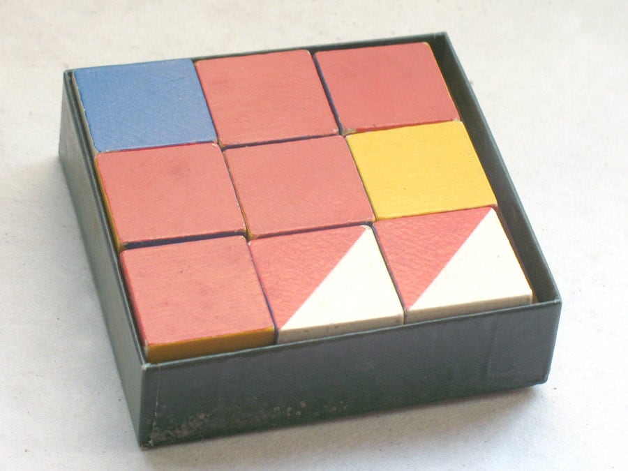 IQ Test Block Set by ScrappyPuppy on Etsy