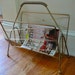Atomic Era Magazine Rack Holder 1960's