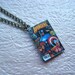 The Avengers Mini Comic Book Necklace