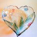 Mikasa Walther Glas TIVOLI Lead Crystal Bowl Heart Vintage Germany