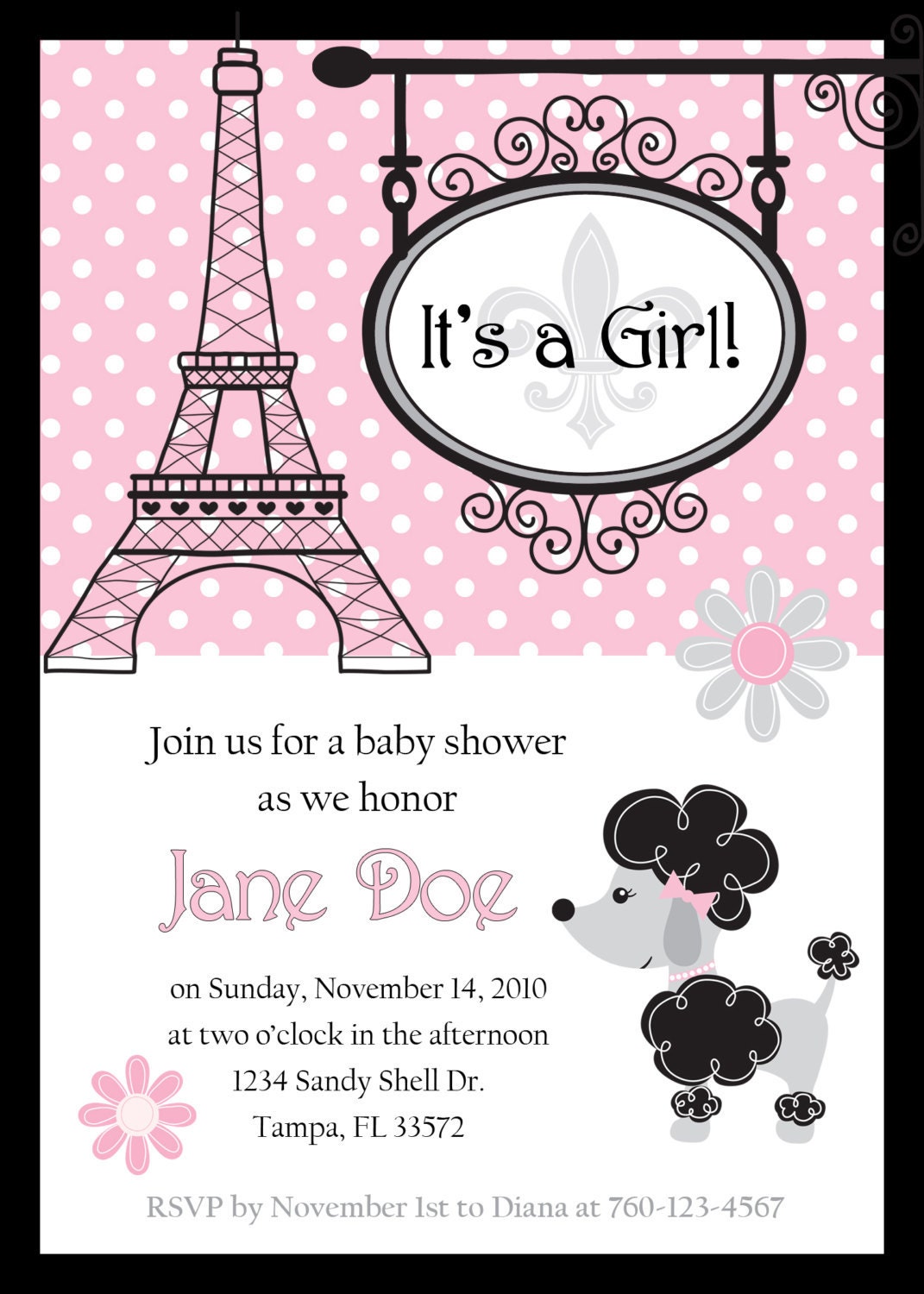 paris baby shower clipart - photo #7