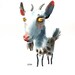 The Spotted Goat , original painting by ozozo