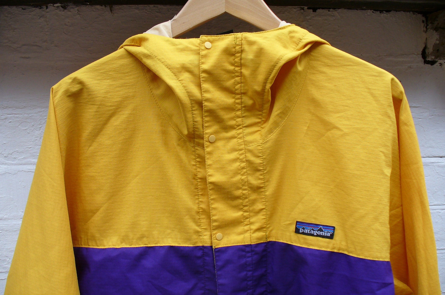 Vintage Patagonia Hooded Smock Cagoule Raincoat L Heritage Ski