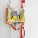 The little artist bag - Messenger bag for kids with crayon or pencil holder - Elephant