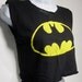 Vintage Batman Logo Sleeveless T-Shirt/Tanktop Women's, Youth, Maybe Men's :) 1980's