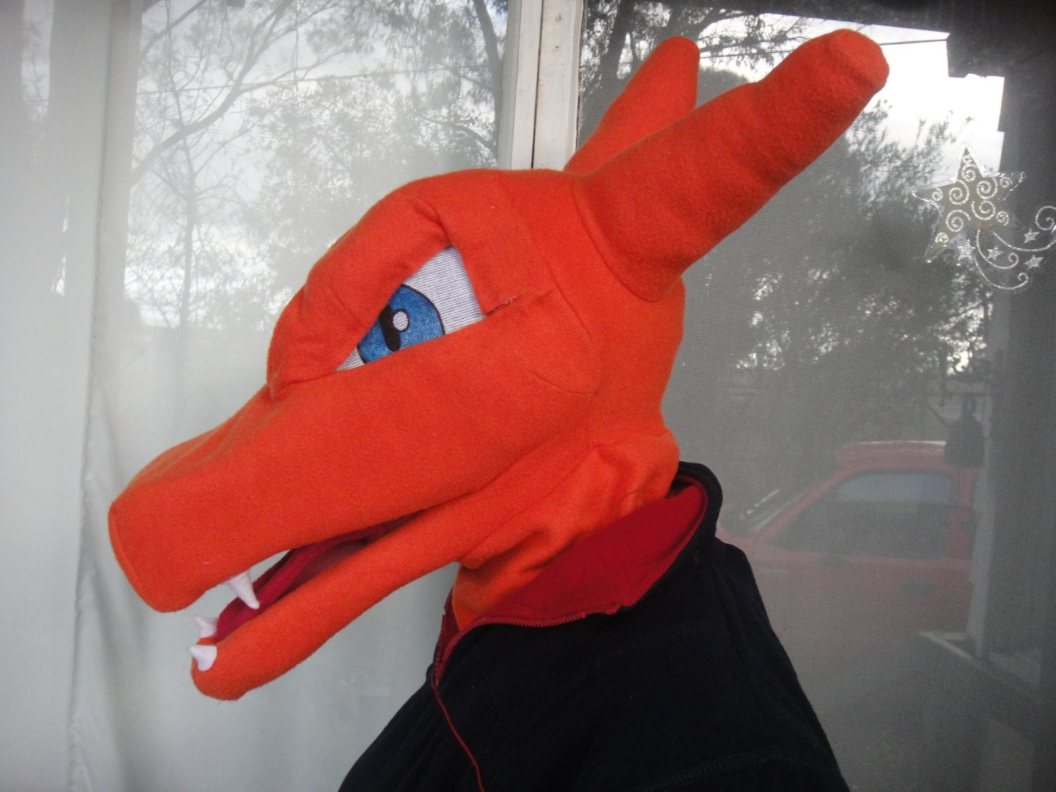 Charizard Pokemon Fursuit Head