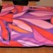 Pink Petals Fleece Dog Bed
