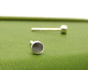 Stud Earrings, Tiny Stud Earrings, Small Stud Earrings, Sterling silver earrings, sterling silver stud earrings, barely there stud earrings