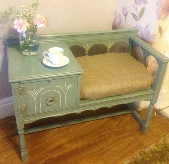 Items similar to Beautiful vintage telephone table on Etsy