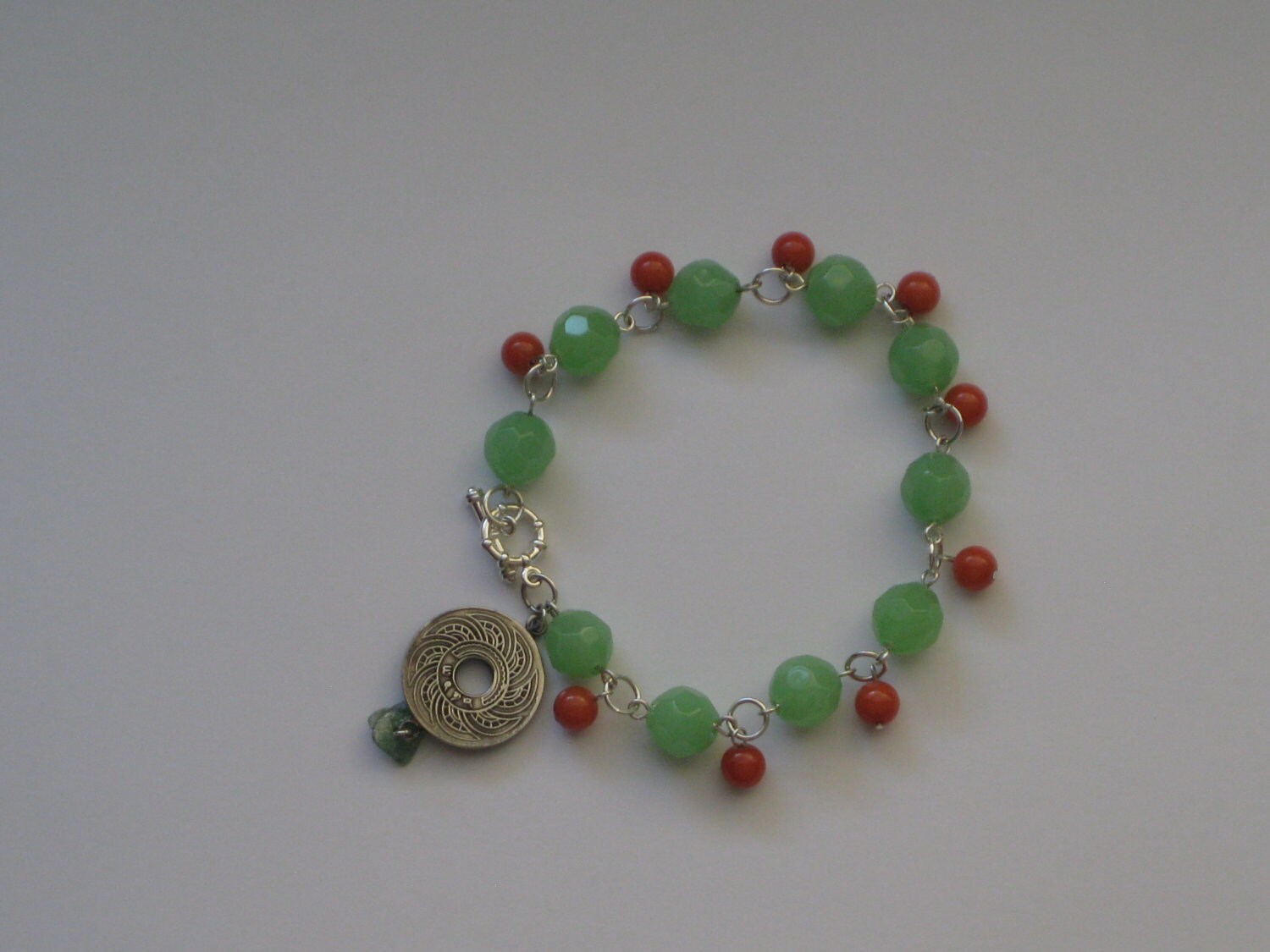 Asian Inspired Beaded Bracelet by AtelierDeuxSoeurs on Etsy