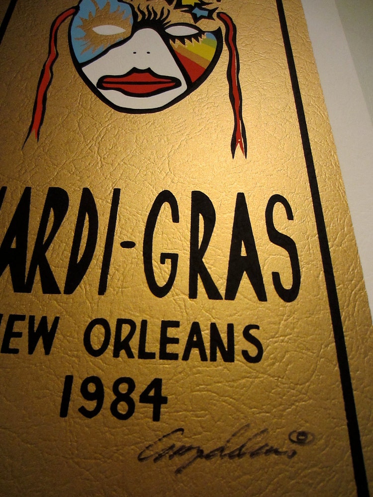 mardi gras 1981 poster