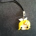 Rin Kagamine charm-on your choice of cell phone charm or necklace