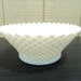Vintage Milk Glass Bowl With Wide Top