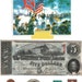 The Civil War Collector's Package Confederate Paper Money Coins Stamps - Vintage Historical Memorabilia