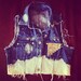 Studded Denim Vest