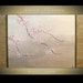 Original Modern Art Painting on Gallery wrapped Canvas 48 x 24, Home Decor, Wall Art ---Japanese Cherry Blossoms--- by Tomoko Koyama