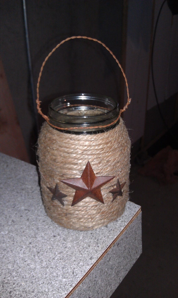 Rustic Mason Jar Crafts 2