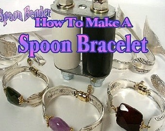How do you make spoon jewelry?