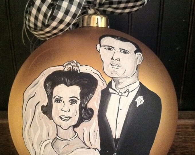 Personalized Hand-painted Oversized Ornaments