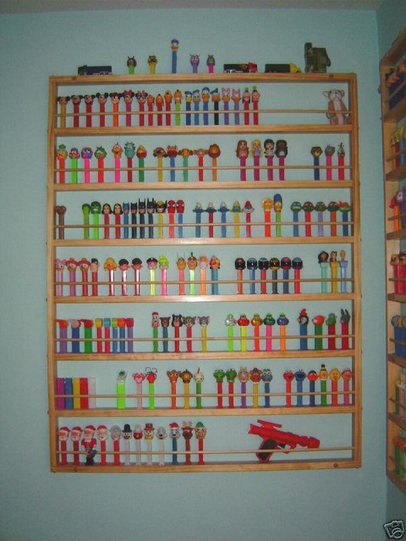 GIANT PEZ DISPLAY shelf Holds 196 dispensers by JTNSProducts