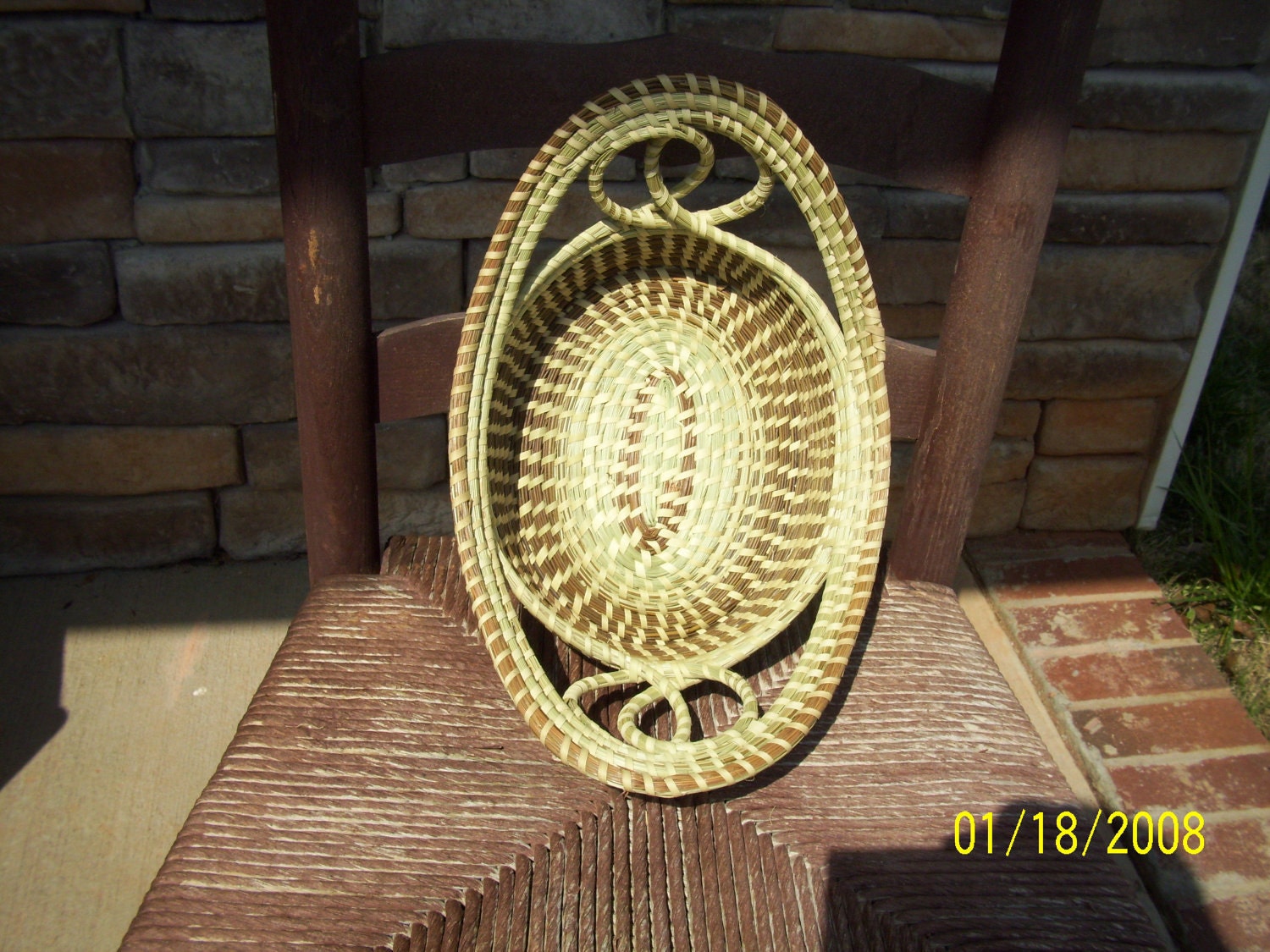 Gullah Sweetgrass Bread Basket