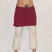 Organic cotton and Soy Capri style pants Custom made and hand dyed just for you