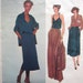 70s Kasper Vogue American Designer - Vogue 1993 - Vintage 1970s Sewing Pattern - Shirt - Halter Top - Midi Skirt - 12 - Bust 34