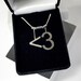 ASCII Heart Necklace