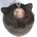 Cat Pendant - Kitty with a Cup of Coffee