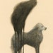 In One Form Or Another 5 x 7 fine art giclee print reproduction of an original charcoal and ink illustration