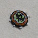 Lampwork Button 2 Hole Handmade SRA LETEAM Glassymom