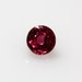 pink/red Sapphire, 4mm faceted stone