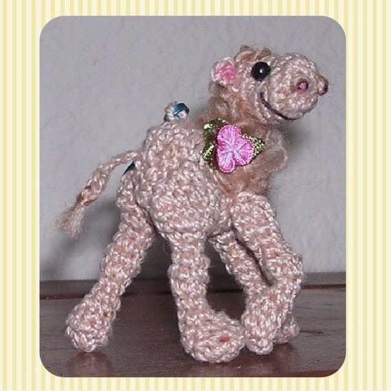 Items similar to Mini Camel Crochet Pattern in Digital PDF format by Peggytoe...